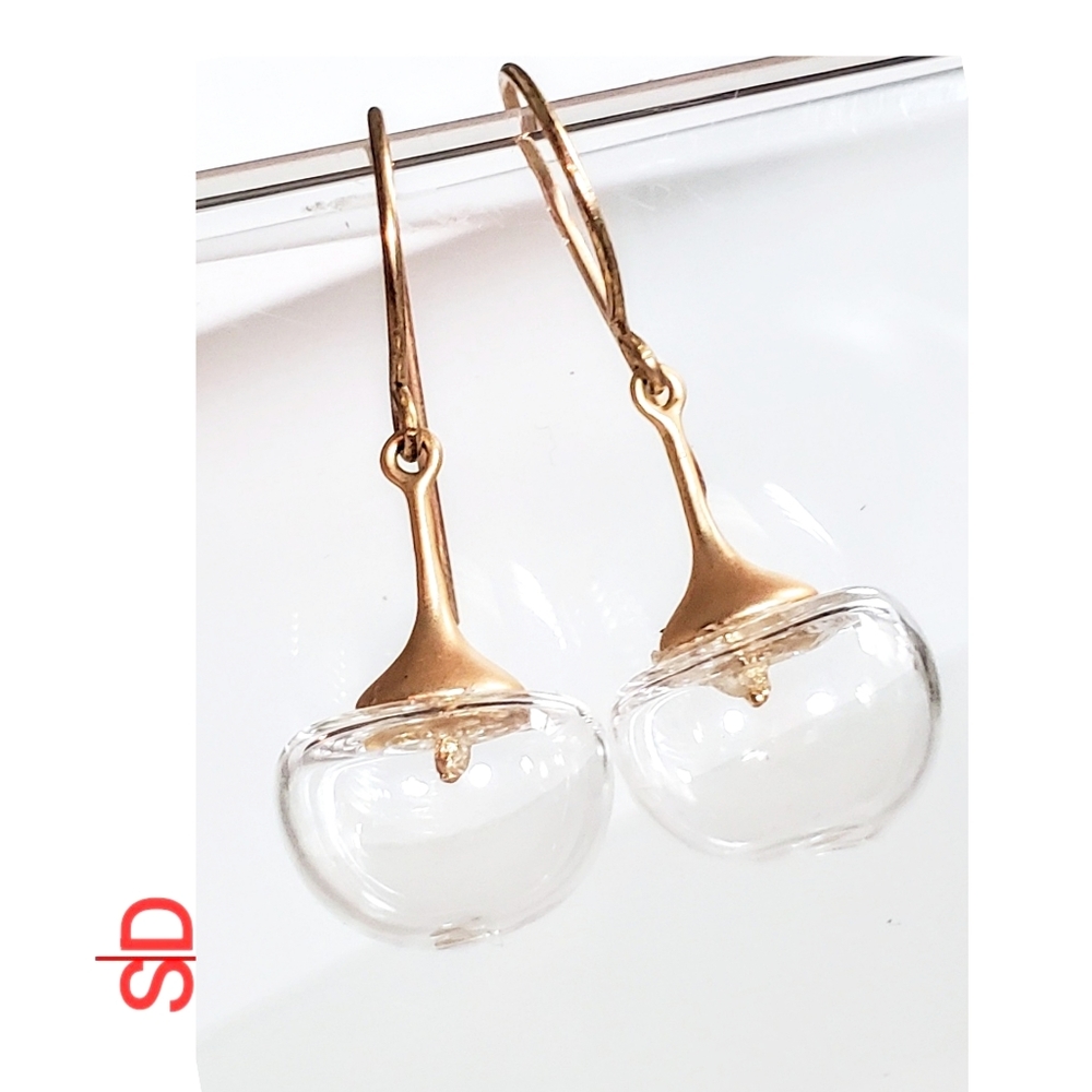 Handblown Glass Earrings